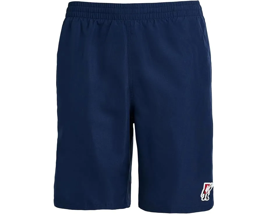 Шорты Nike Kids Breaker Boxy Patch 7 дюймов (17.78 см) с внутренними трусиками и квадратной накладкой