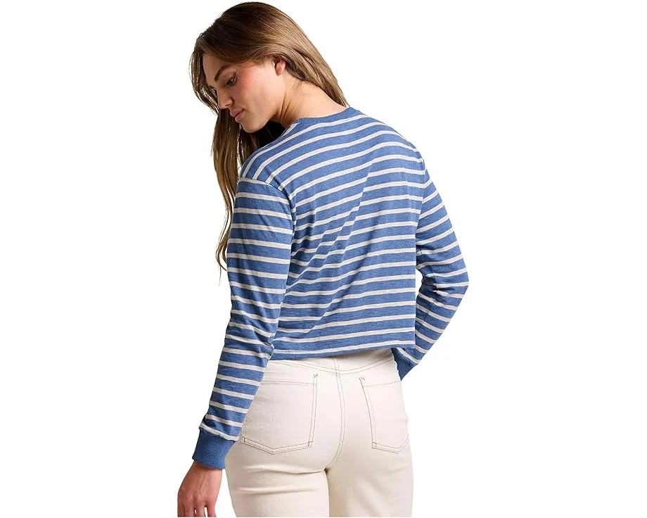 Футболка Toad&Co Boundless Jersey с длинным рукавом и защитой UPF 50+