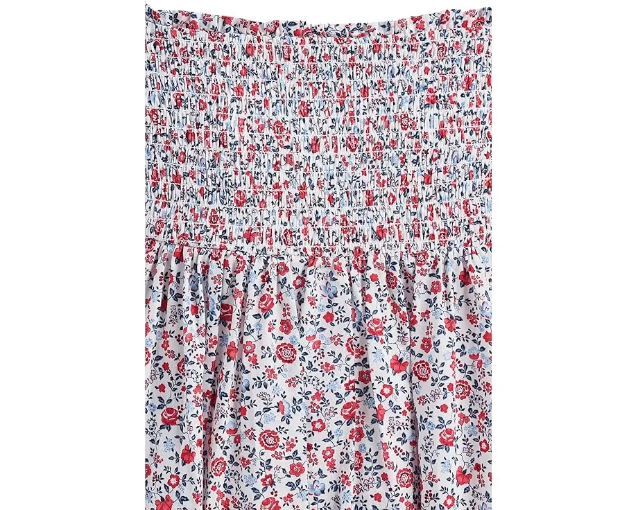 Платье с цветочным принтом и буфами Janie and Jack с пышной юбкой