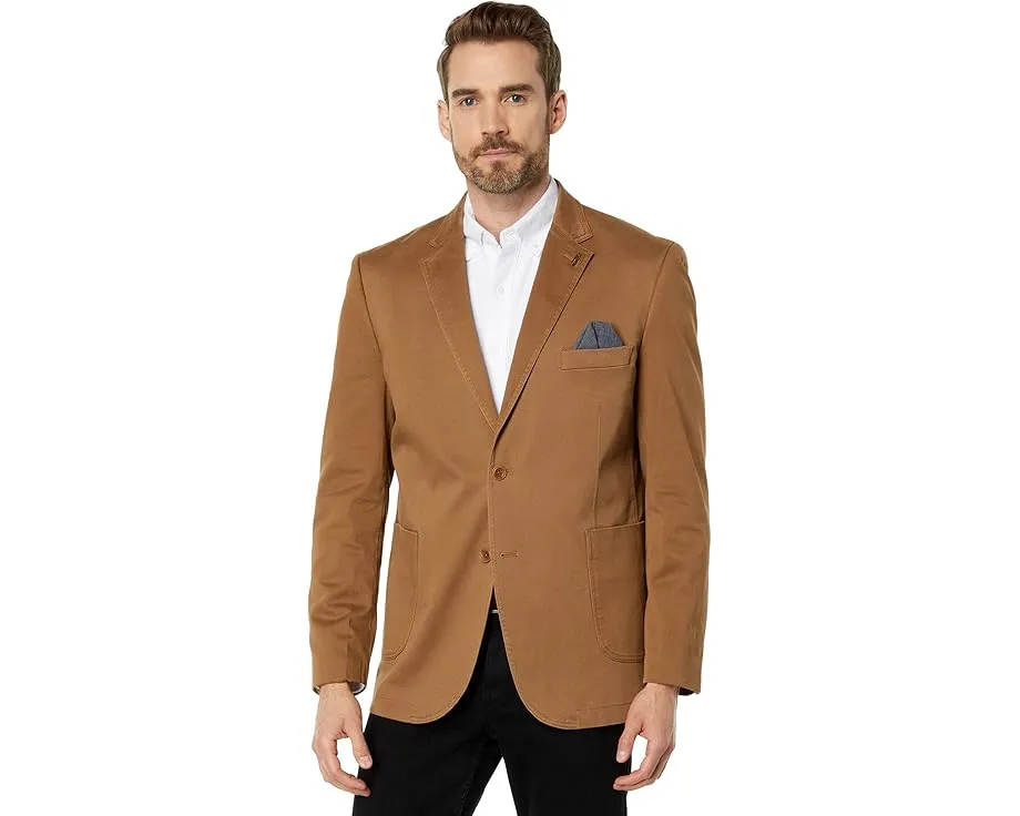 Пиджак Johnston & Murphy Washed Cotton из хлопка