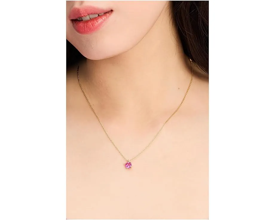 Подвеска Little Luxuries 6 мм с квадратным кубическим цирконием