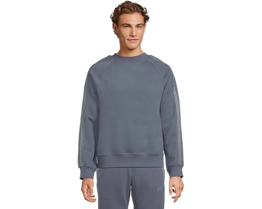 Свитшот UGG Tasman Crew Neck с тесьмой на рукавах из переработанного полиэстера