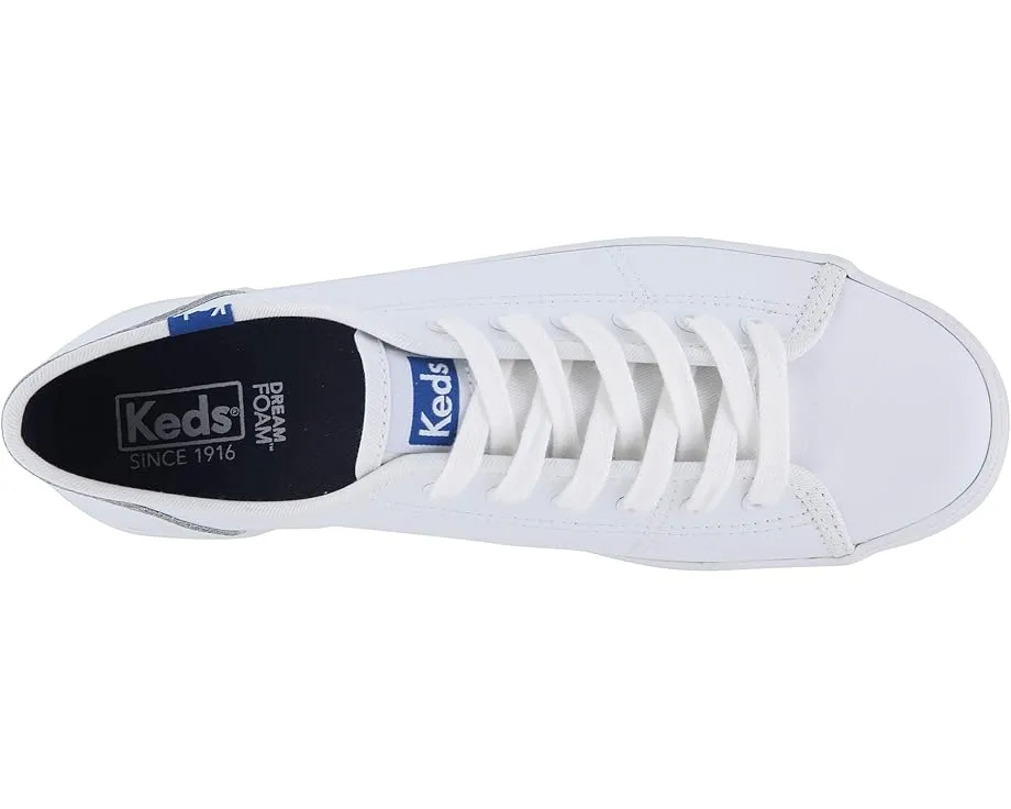 Кроссовки Keds Kickstart Lace Up из кожи с гибкой подошвой