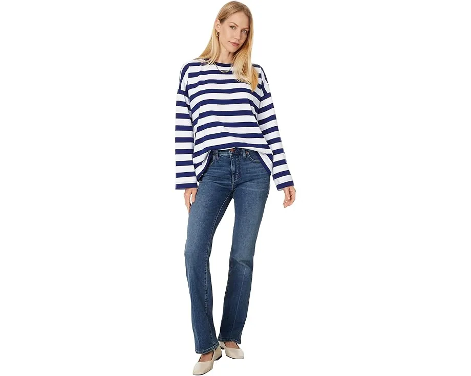Джинсы Madewell Full-Length Kick Out прямого кроя