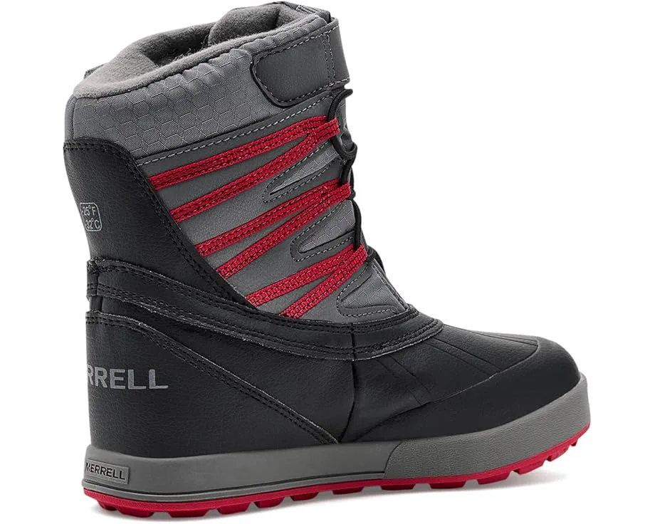 Детские зимние ботинки Merrell Kids Snow Bank 5.0 Waterproof с флисовой подкладкой