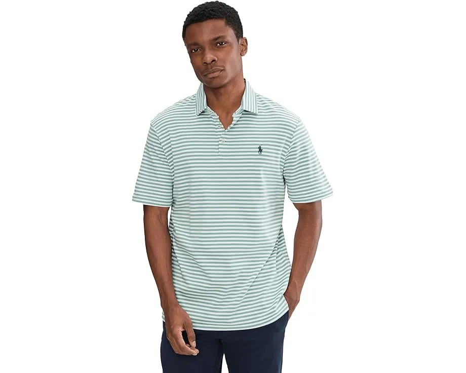Классическая полосатая поло Polo Ralph Lauren из мягкого хлопка с короткими рукавами