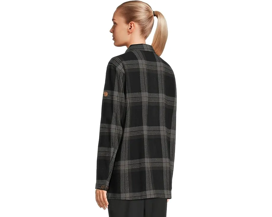 Фланелевая рубашка Fjällräven Singi Overshirt из органического хлопка