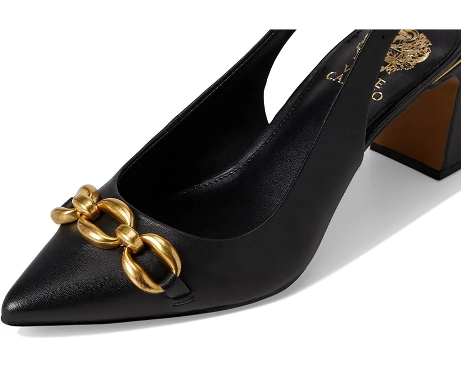 Туфли Vince Camuto Hamden на каблуке с цепью и ремешком на щиколотке
