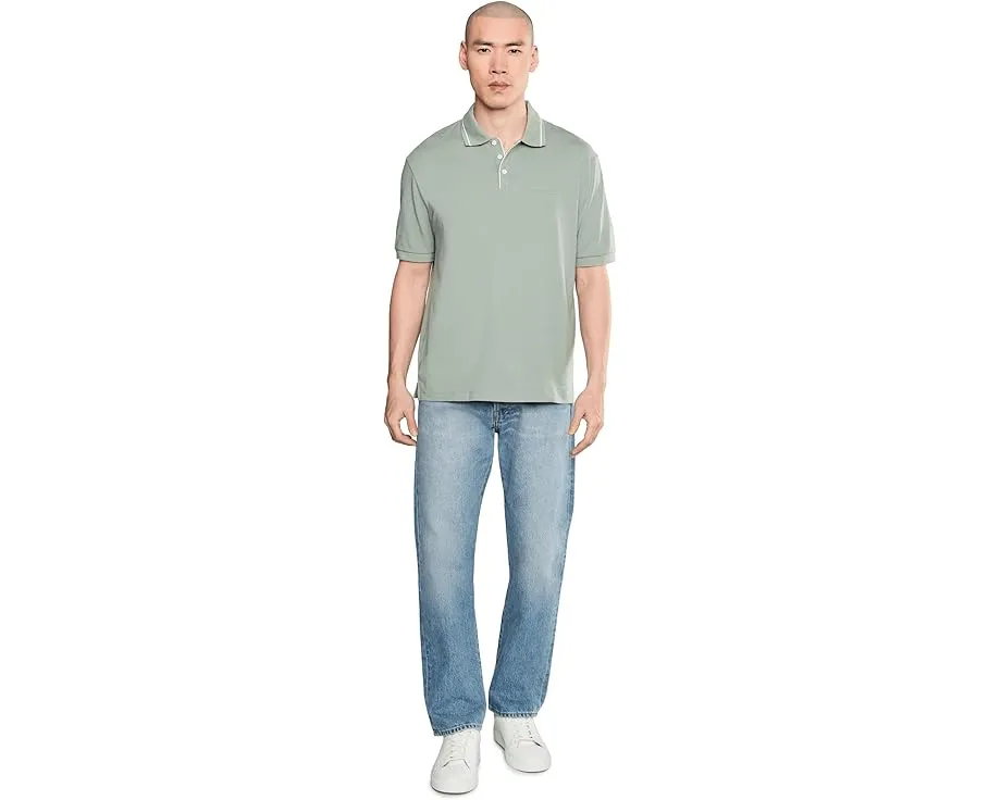 Поло Armani Exchange из хлопкового джерси с эластаном
