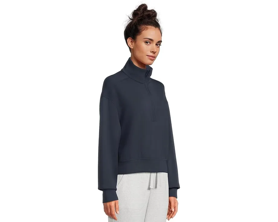 Полузип Skyloft Soft Echo от TravisMathew из вискозной смеси с воротником