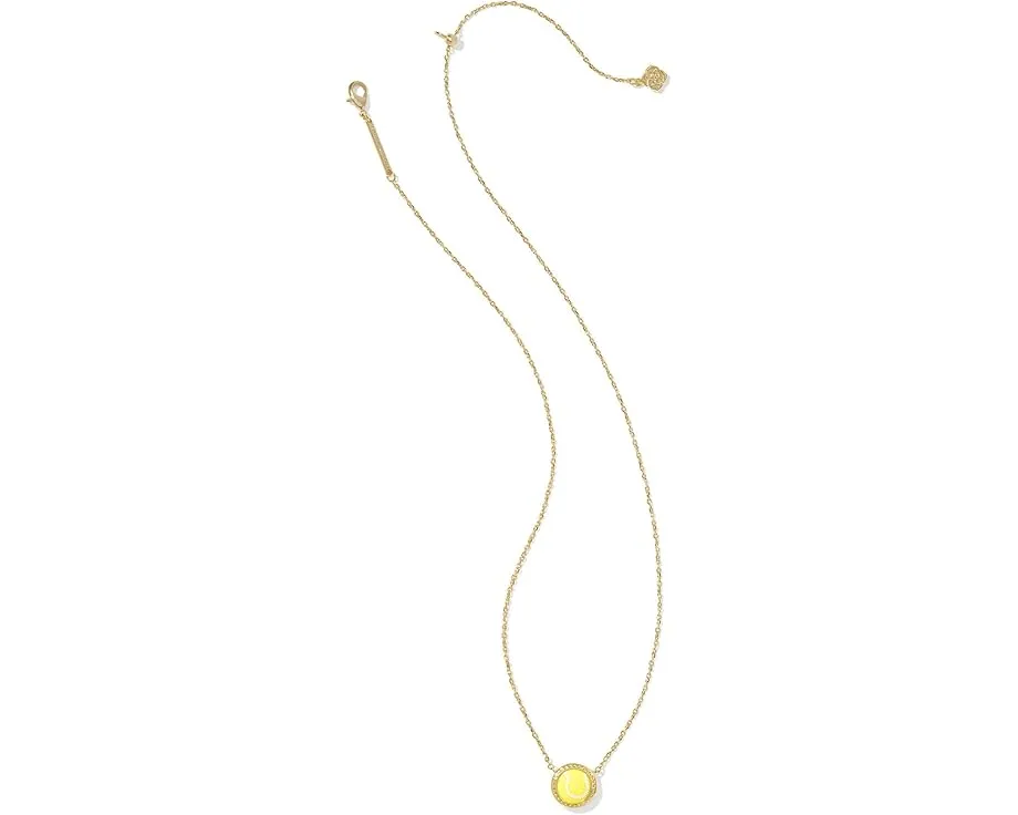 Кулон Kendra Scott с теннисной тематикой и магнезитом