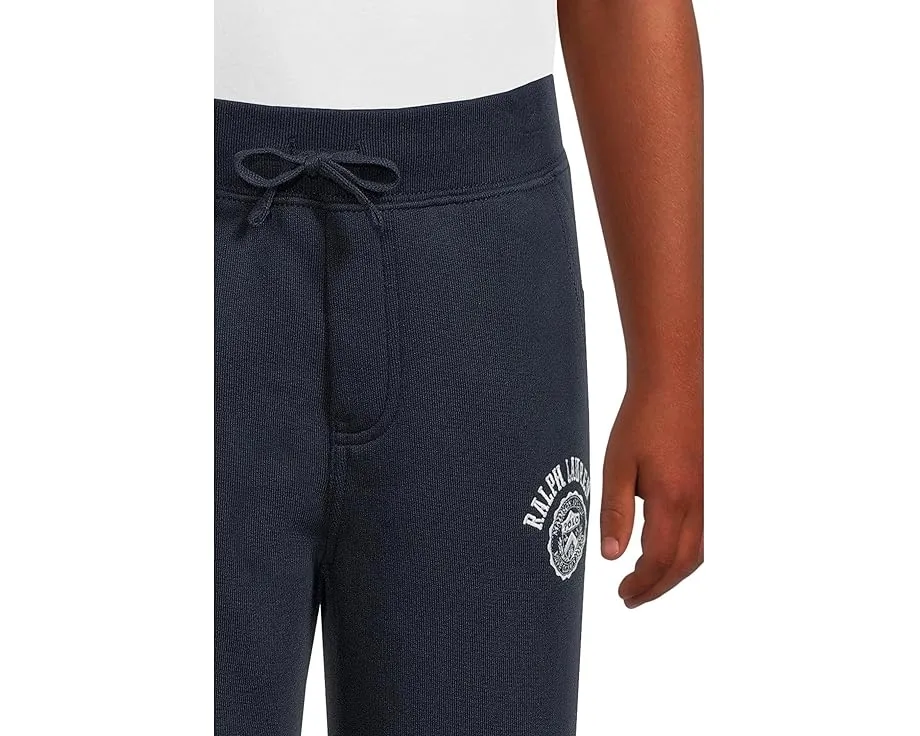 Детские брюки Polo Ralph Lauren Kids с потертым принтом и логотипом