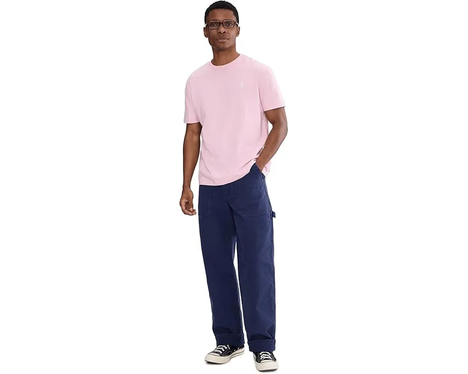Футболка Polo Ralph Lauren Classic Fit Jersey с круглым вырезом и вышивкой