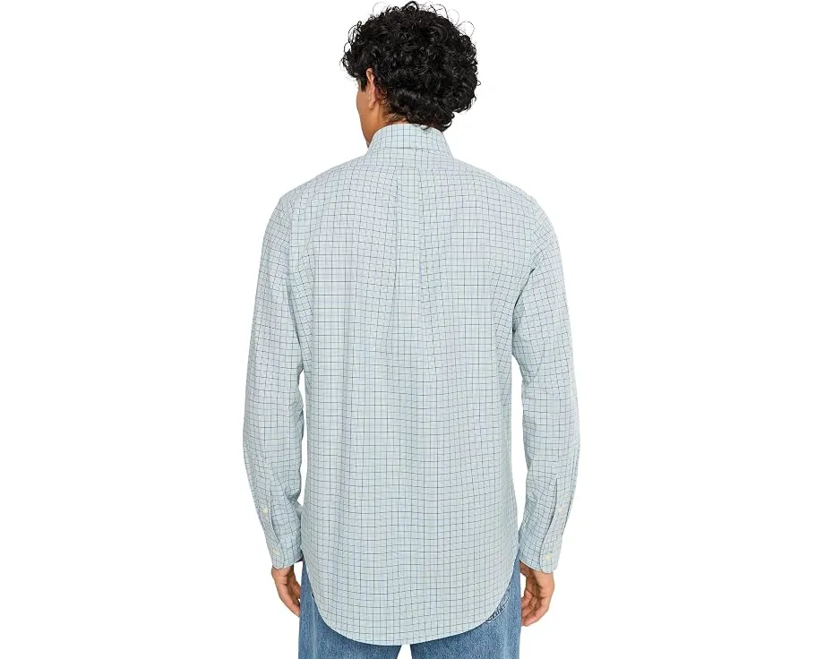Polo Ralph Lauren классическая рубашка-поло в клетку Green Blue Multi