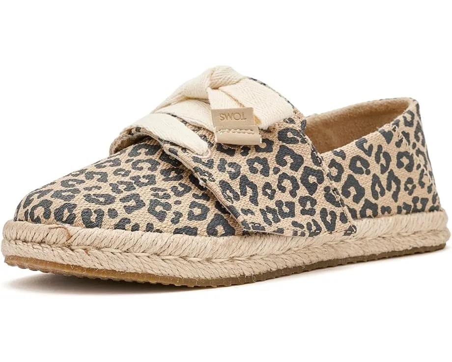 Детские эспадрильи TOMS Carolina на шнурках с платформой