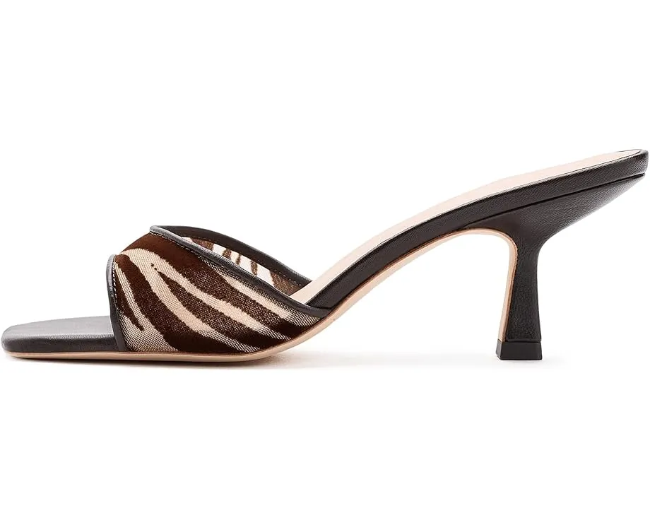 Туфли Loeffler Randall Tavia на среднем каблуке из сетки с принтом