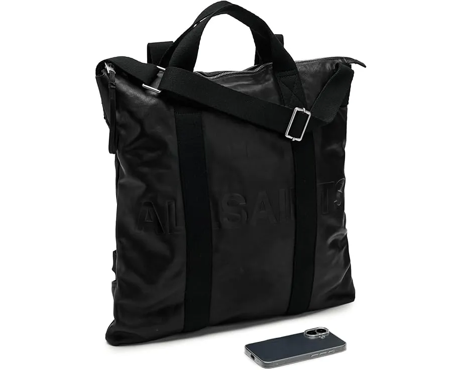 Рюкзак Kei из кожи с отделением для ноутбука и регулируемыми лямками AllSaints