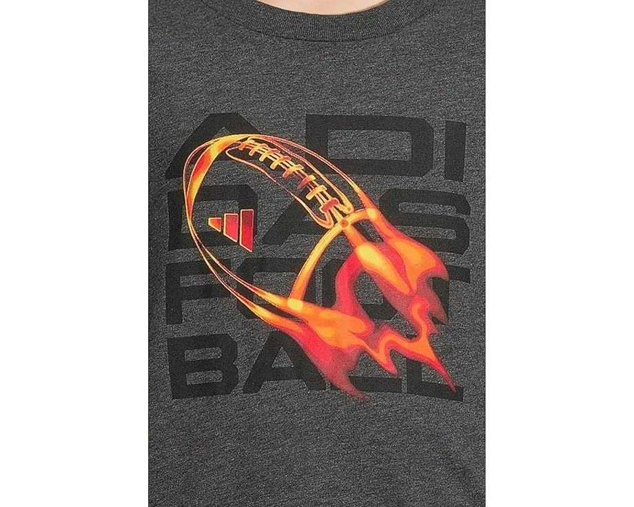 Детский спортивный комплект adidas из хлопка с графическим принтом