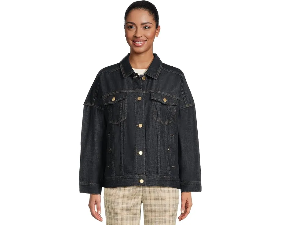 Джинсовая куртка Liverpool Los Angeles с заниженной линией плеча