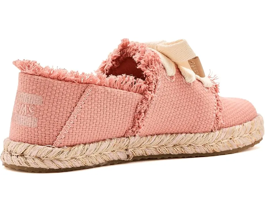 Детские эспадрильи TOMS Carolina на шнурках с платформой