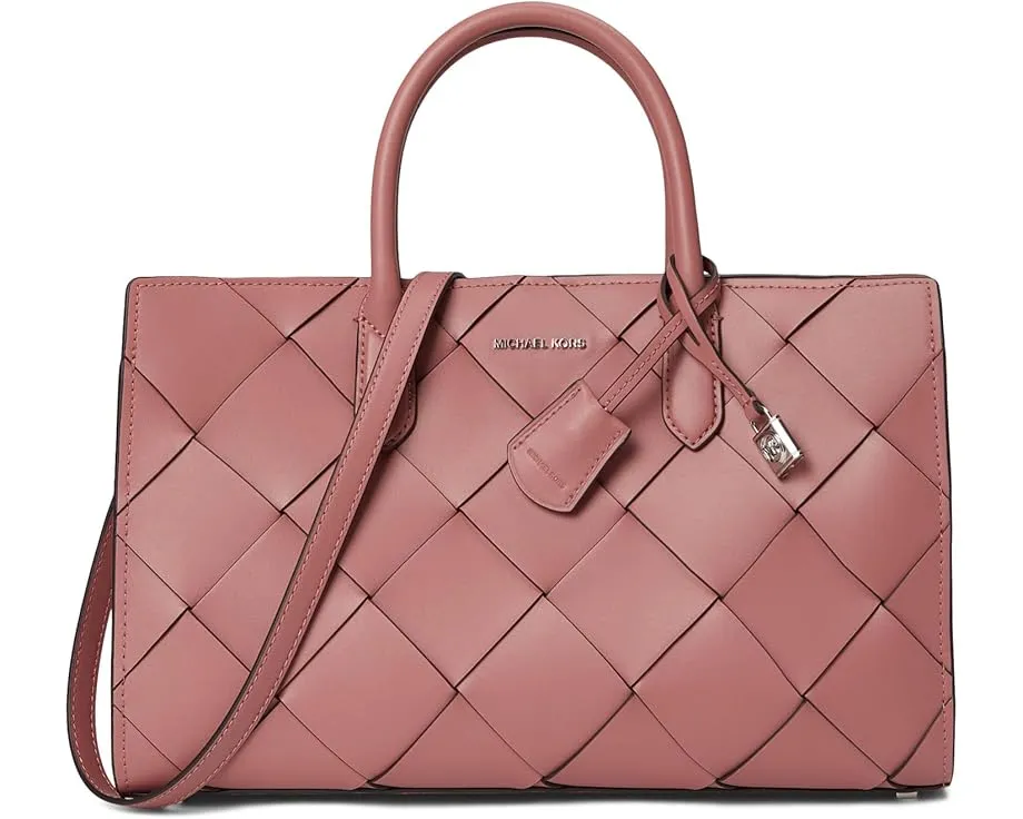 Сумка-сатчел MICHAEL Michael Kors Scarlett Medium East West из ПВХ