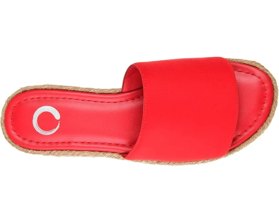 Сандалии Rosey с открытым носком на платформе из эспадрильи и пеной Comfort Foam