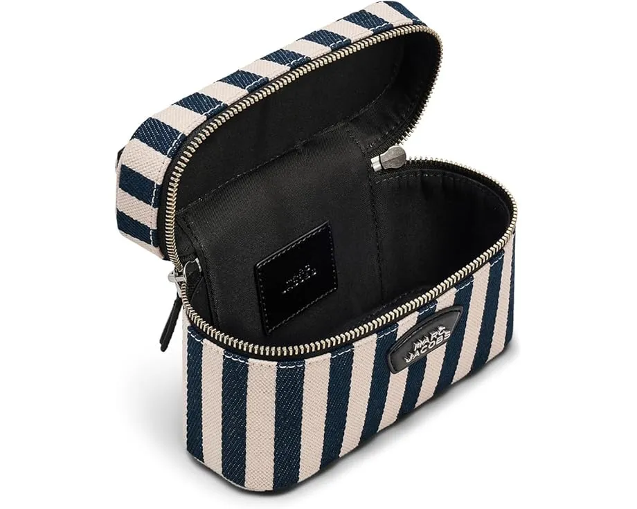 Сумка для косметики Marc Jacobs из полосатого холста The Stripe Canvas Everyday Vanity