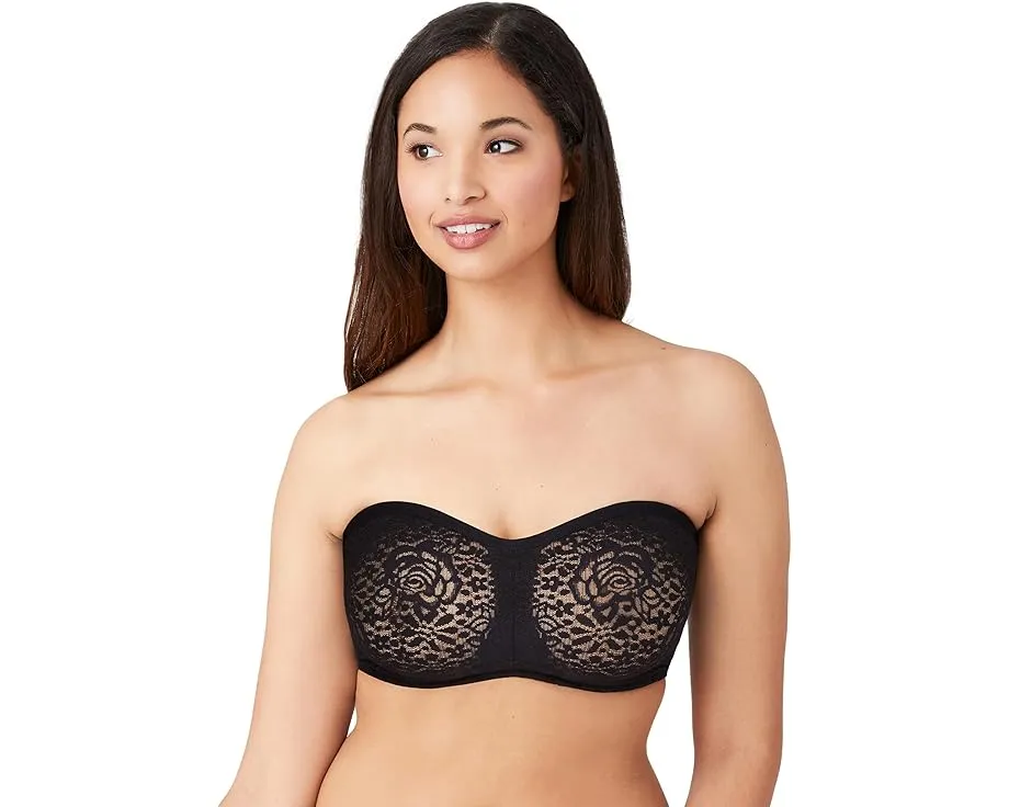 Бюстгальтер Wacoal Halo Lace Strapless с косточками и съемными бретелями