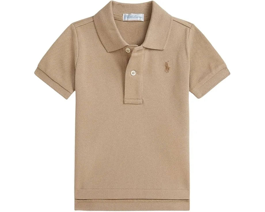 Поло Polo Ralph Lauren Kids из хлопковой сетки для младенцев