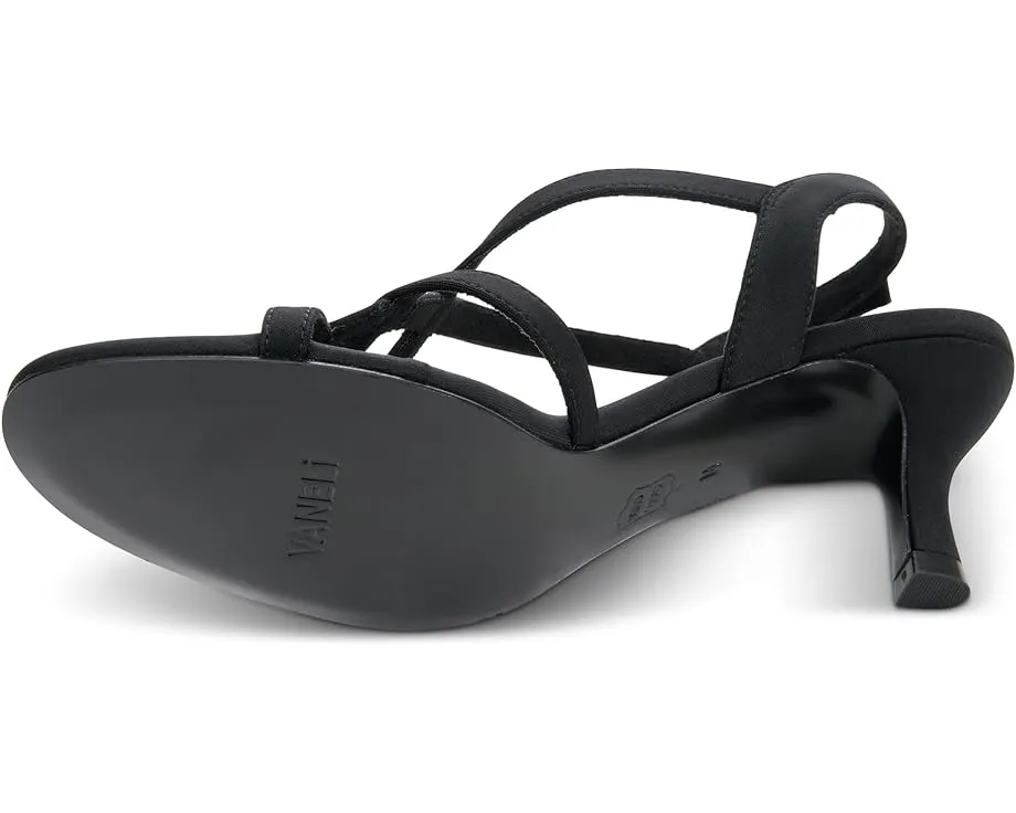 Босоножки Monde на низком каблуке от Vaneli с квадратным носком