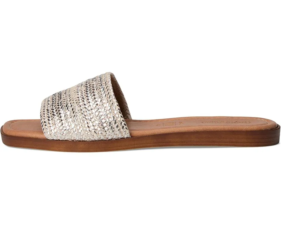 Металлизированные босоножки Palms Perfection от Seychelles с плетеной бретелью