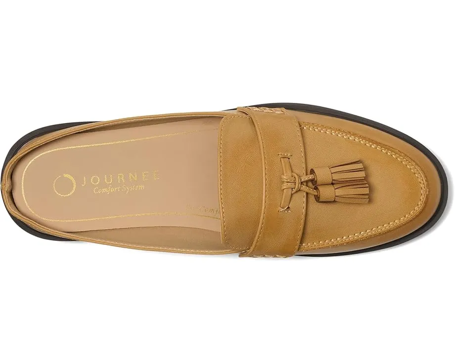 Мюли-лоферы Journee Collection Azura с кисточкой и квадратным каблуком