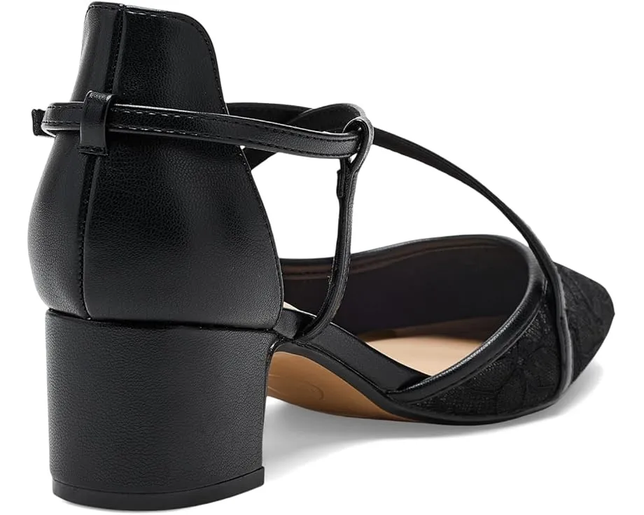 Туфли Galvinn на каблуке с острым носком и перекрещивающимися ремешками