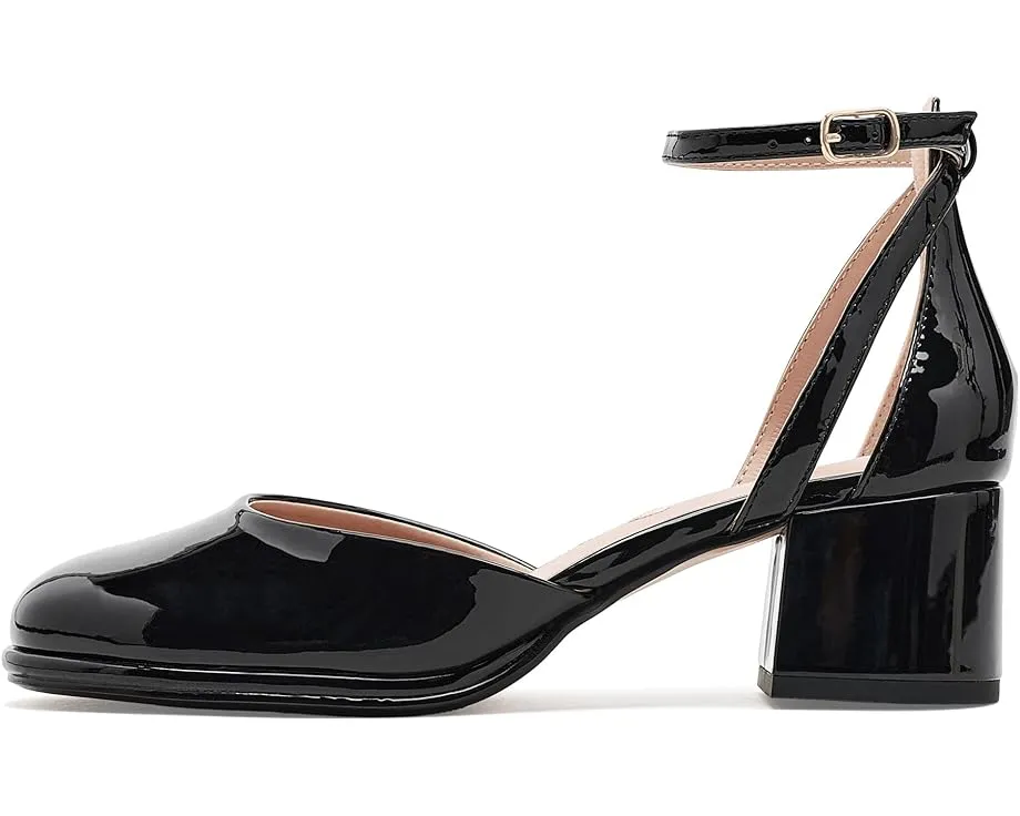 Элегантные сандалии Steve Madden Elinor с лаковой отделкой и щиколоточным ремешком