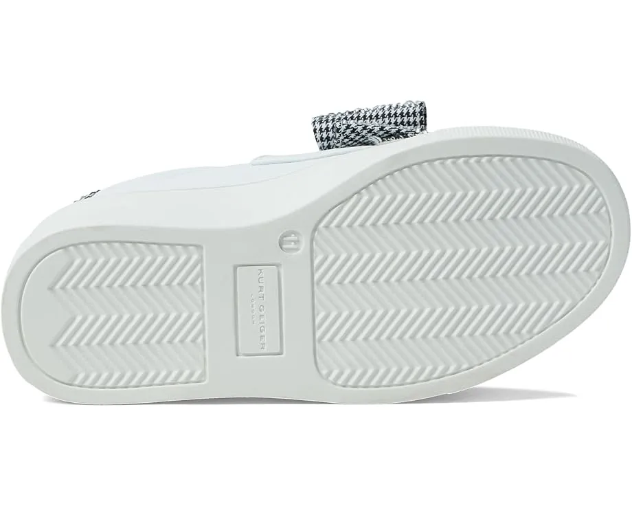 Кроссовки Kurt Geiger London Kids Mini Laney Bow с бантом и кристаллами
