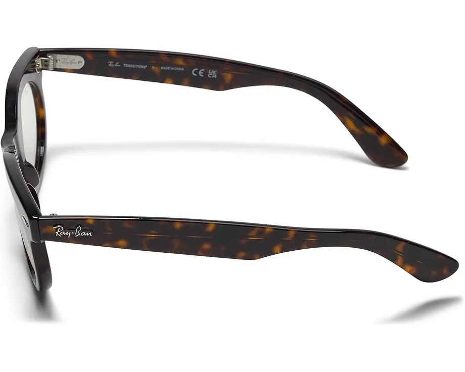 Солнцезащитные очки Ray-Ban Wayfarer Oval с овальной оправой и градиентными линзами