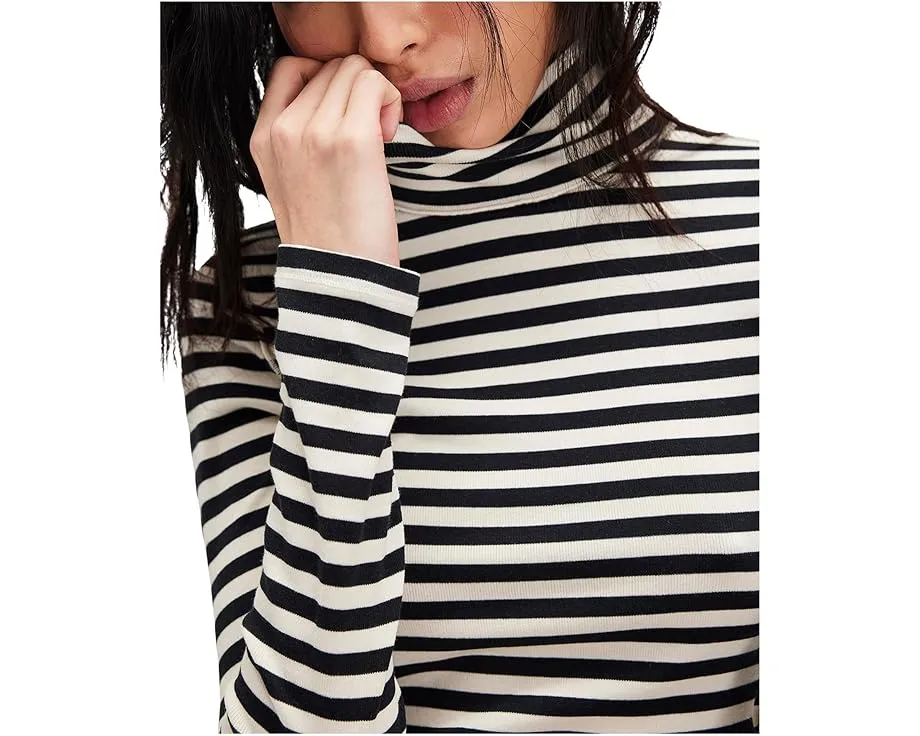 Водолазка Free People We The Free в полоску из ребристой ткани