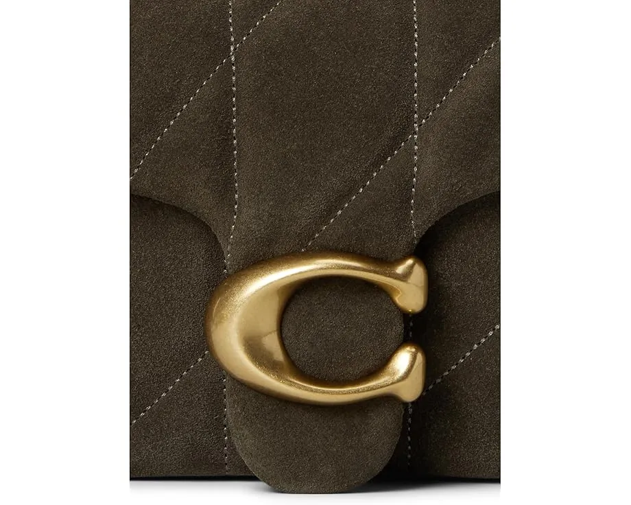 COACH Сумка кроссбоди Tabby Chain 19 с стежкой и съемным ремнем