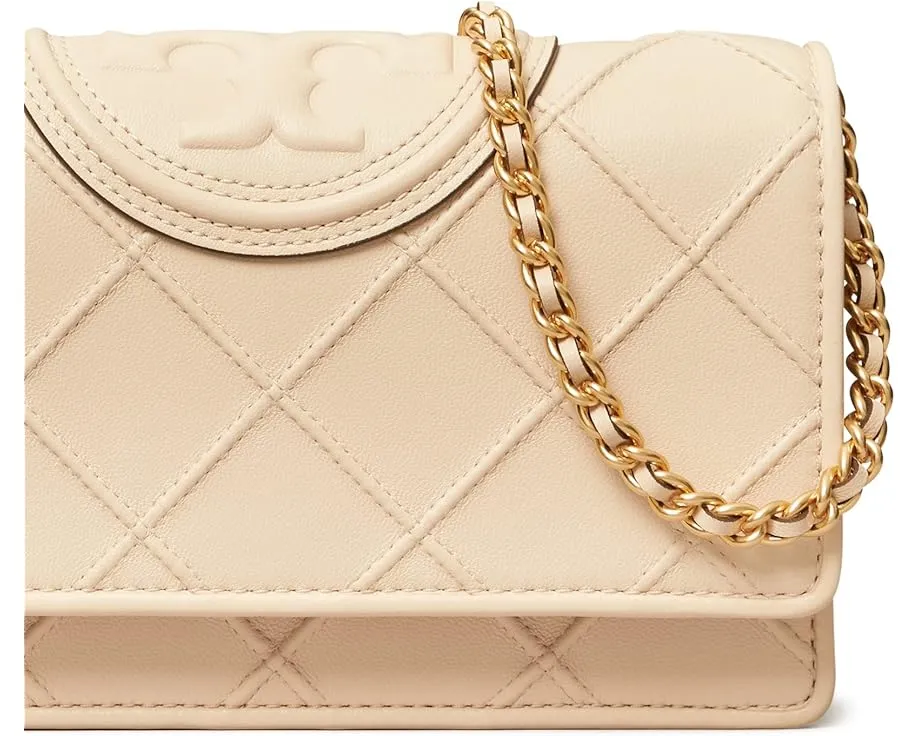 Кошелек Tory Burch Fleming Soft Chain с цепочкой и карманами