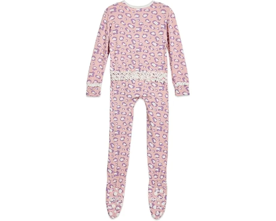 Комбинезон Kickee Pants Print Footie с двухсторонней молнией для младенцев