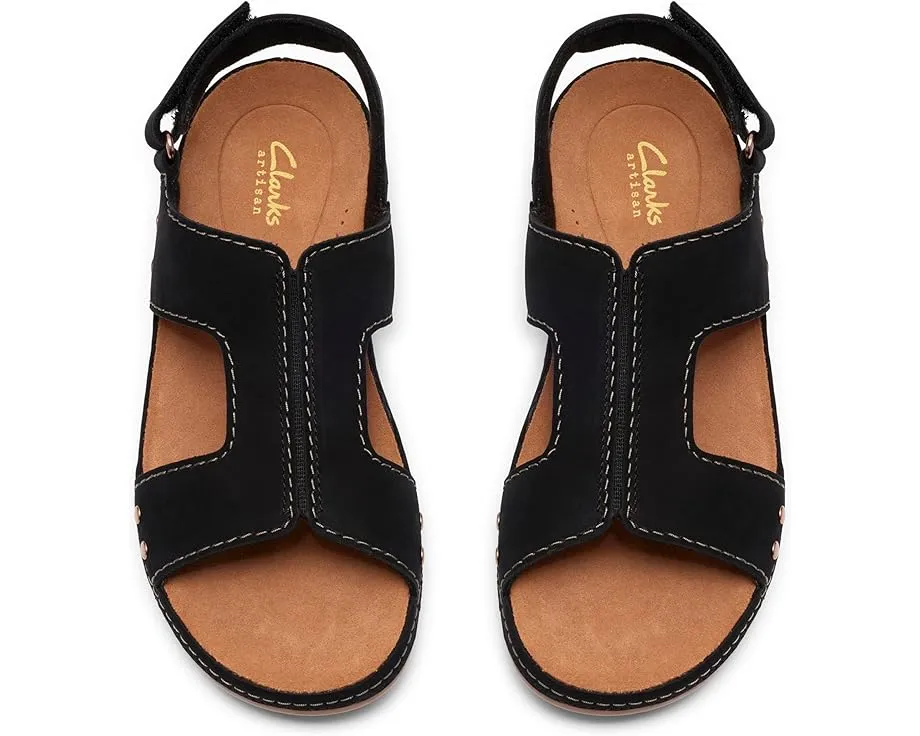 Сандалии Clarks Cecily Sun с позолоченной фурнитурой и стелькой Contour Cushion