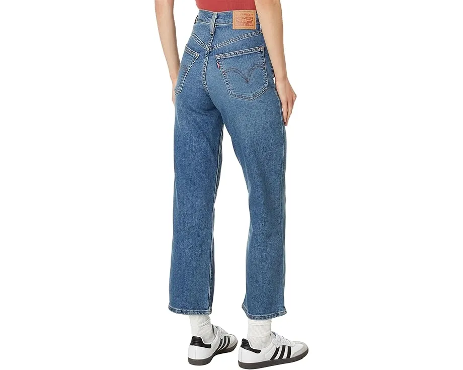 Джинсы Levi's Ribcage Straight Ankle с высокой посадкой