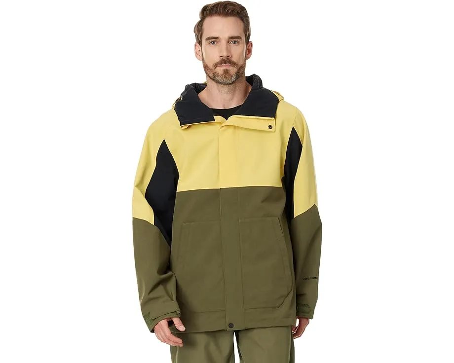 Куртка Volcom Brighton Full Zip с технологией Tech и защитой от непогоды