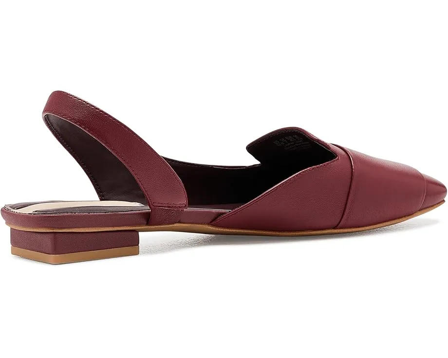 Балетки Teagan с ремешком на пятке и квадратным носком Franco Sarto