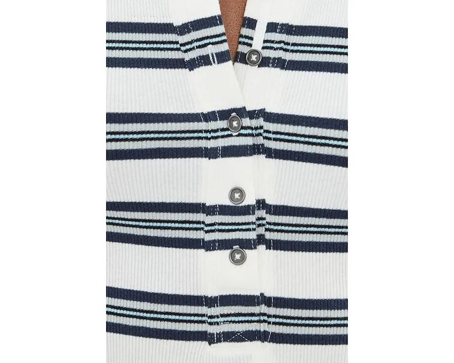 Топ Henley в полоску Free People Jamie Henley Stripe