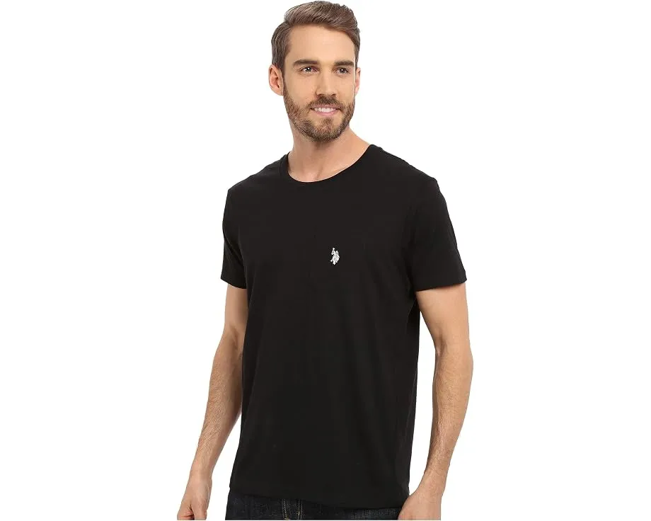 Футболка с карманом U.S. POLO ASSN. черная