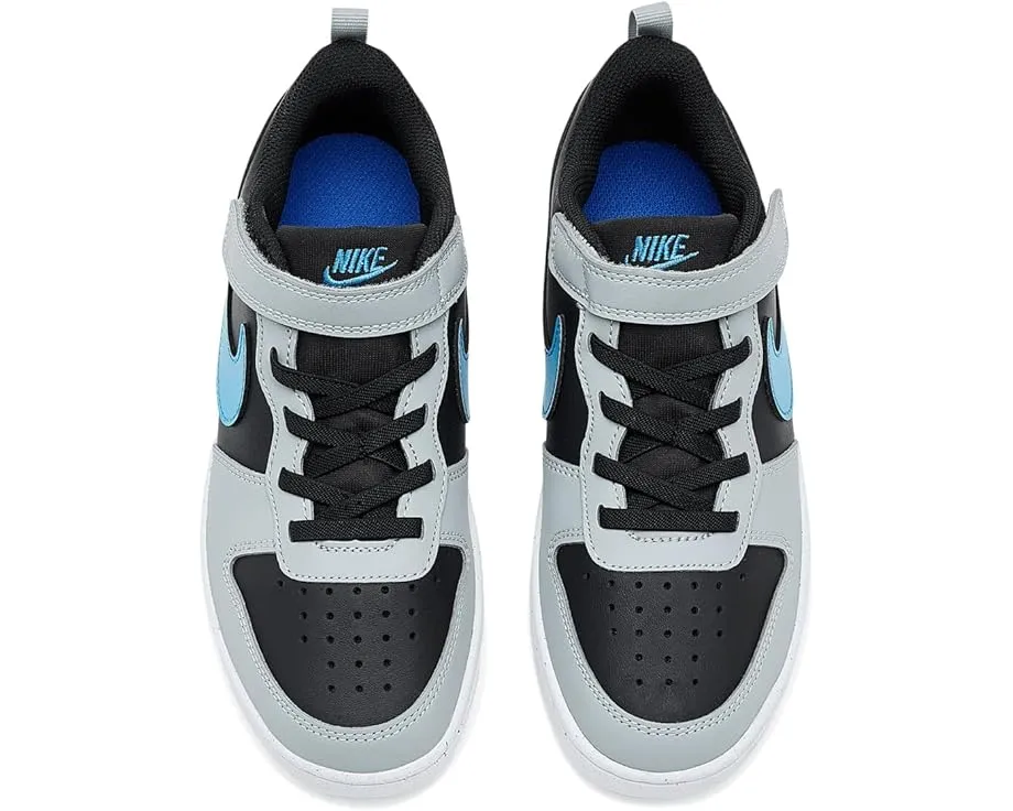 Кроссовки Nike Kids Court Borough Low FD с липучкой и водоотталкивающей пропиткой