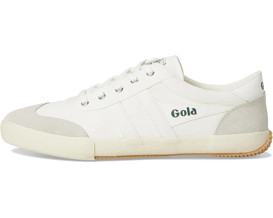 Gola Badminton с верхом из холста и замшевыми накладками