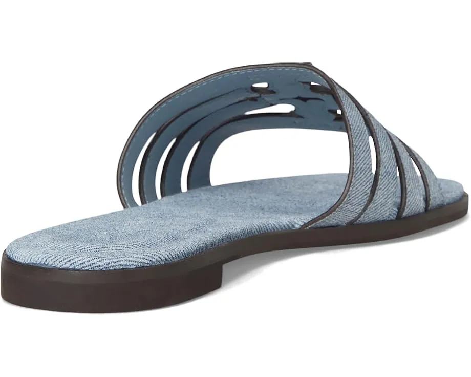 Сандалии Tory Burch Ines Cage Slides с плетеным верхом в стиле кейдж