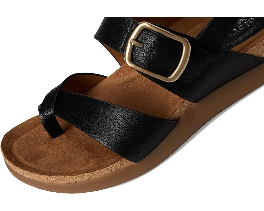 Сандалии Hampton от EuroSoft на клиновидном каблуке с пробковой стелькой